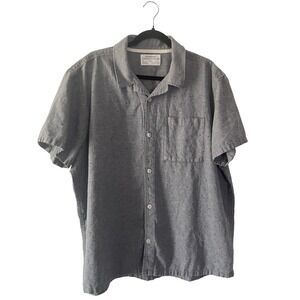 REI Co-op Trailsmith Woven Shirt Mens Size XL Button Down Grey